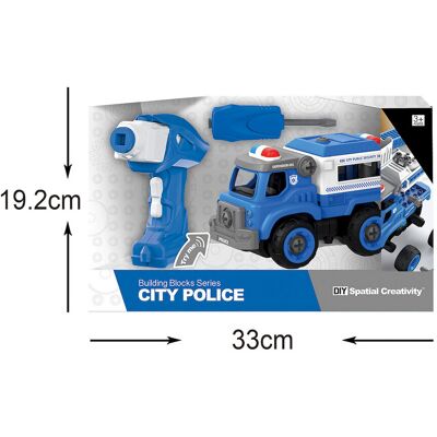 Anek, Pojazd 3W1 Auto Policja Lm8023-Yz-1 An09 Anek, Pojazd 3W1 Auto Policja Lm8023-Yz-1 An09