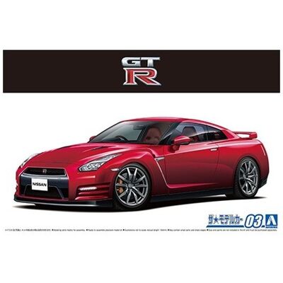 Aoshima 05857 1/24 MC#3 Nissan R35 GTR Pure Edition '14 Aoshima 05857 1/24 MC#3 Nissan R35 GTR Pure Edition '14