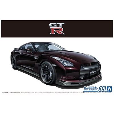 Aoshima 06218 1/24 MC#35 Nissan R35 GT-R Spec-V '09 Aoshima 06218 1/24 MC#35 Nissan R35 GT-R Spec-V '09