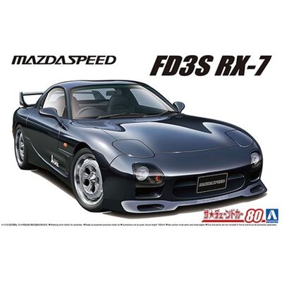 Aoshima 06494 1/24 TC#80 MAZDASPEED A-SPEC FD3S RX-7 '99 (MAZDA) Aoshima 06494 1/24 TC#80 MAZDASPEED A-SPEC FD3S RX-7 '99 (MAZDA)