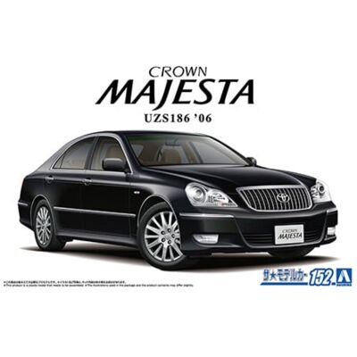 Aoshima 06671 1/24 Toyota UZS186 Crown Majesta ’06 Aoshima 06671 1/24 Toyota UZS186 Crown Majesta ’06