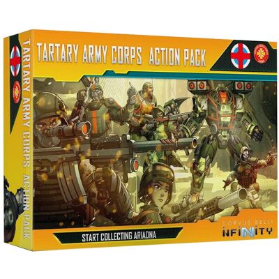 Corvus Belli Ariadna Tartary Army Corps Action Pack, Infinity Corvus Belli Ariadna Tartary Army Corps Action Pack, Infinity