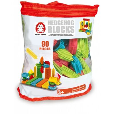 Askato, klocki szczotkowe w worku, 90 elementów Askato, klocki szczotkowe w worku, 90 elementów