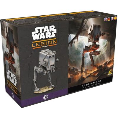 Asmodee, Star Wars: Legion – at-ST Walker, wersja DE, rozszerzenie stołu dla 2 graczy od 14 lat z czasem gry 120-180 minut, wielojęzyczny Asmodee, Star Wars: Legion – at-ST Walker, wersja DE, rozszerzenie stołu dla 2 graczy od 14 lat z czasem gry 120-180 minut, wielojęzyczny