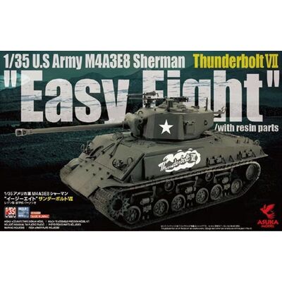 Inny producent Asuka 35-040 U.S Army M4A3E8 Sherman Easy Eight Thunderbolt VII 1/35 Inny producent Asuka 35-040 U.S Army M4A3E8 Sherman Easy Eight Thunderbolt VII 1/35