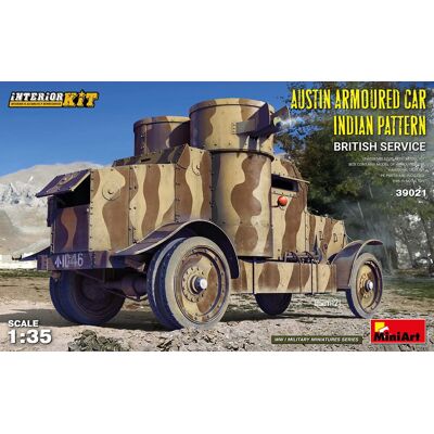 Austin Armoured Car Indian Pattern. British Service. Interior Kit 1:35 MiniArt 39021 Austin Armoured Car Indian Pattern. British Service. Interior Kit 1:35 MiniArt 39021
