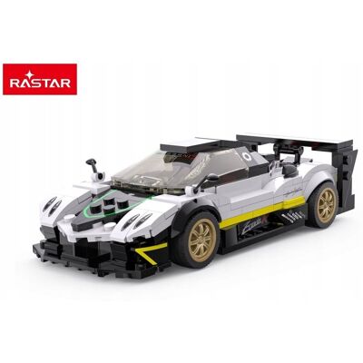 Autko 1:28 Pagani Zonda R Klocki Biały RASTAR Autko 1:28 Pagani Zonda R Klocki Biały RASTAR