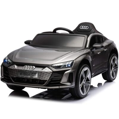 Inny producent Autko na akumulator Audi e-tron srebrno-szary błyszczący Inny producent Autko na akumulator Audi e-tron srebrno-szary błyszczący