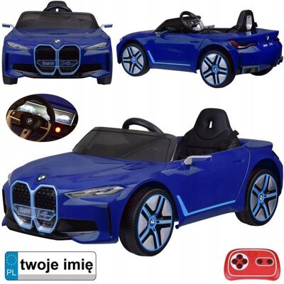 JOKOMISIADA Autko na akumulator elektryczne BMW i4 dla dziecka pilot PA0310 NI JOKOMISIADA Autko na akumulator elektryczne BMW i4 dla dziecka pilot PA0310 NI