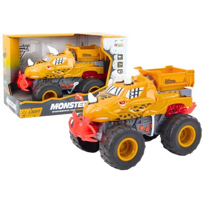 Lean Toys Autko Terenowe Dinozaur Napęd Frykcyjny Wywrotka Lean Toys Autko Terenowe Dinozaur Napęd Frykcyjny Wywrotka