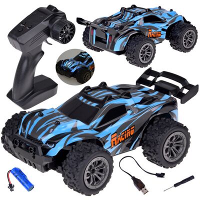 JOKOMISIADA Autko zdalnie sterowane RAPID MONSTER na pilota + podświetlenie RC0682 JOKOMISIADA Autko zdalnie sterowane RAPID MONSTER na pilota + podświetlenie RC0682