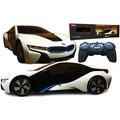 Autko Zdalnie Sterowane Rastar BMW i8 BIAŁE Samochód Auto Na Pilot 2,4GHz RC 1:24 BIAŁE Autko Zdalnie Sterowane Rastar BMW i8 BIAŁE Samochód Auto Na Pilot 2,4GHz RC 1:24 BIAŁE