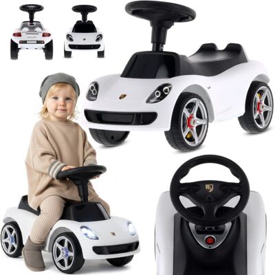 Sun Baby Auto Jeździk Dla Dzieci Samochód Światła Lekki Porsche Carrera Gt Biały Sun Baby Auto Jeździk Dla Dzieci Samochód Światła Lekki Porsche Carrera Gt Biały