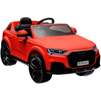 Lean Toys Auto Na Akumulator Audi Q7 Czerwone Lakierowane Lean Toys Auto Na Akumulator Audi Q7 Czerwone Lakierowane