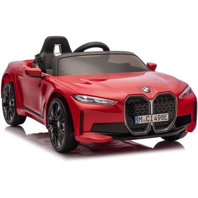 LEAN CARS Auto Na Akumulator BMW i4 4x4 JE1009 Czerwone LEAN CARS Auto Na Akumulator BMW i4 4x4 JE1009 Czerwone
