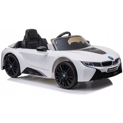 Lean Toys Auto na Akumulator BMW I8 Coupe Biały Lean Toys Auto na Akumulator BMW I8 Coupe Biały