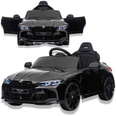 Aseto Auto na akumulator BMW M4 Czarne dla dzieci Samochód elektryczny Autko dla dziecka Zabawka sterowana Aseto Auto na akumulator BMW M4 Czarne dla dzieci Samochód elektryczny Autko dla dziecka Zabawka sterowana