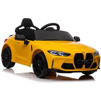 Import Lean Toys LEAN Cars, Auto Na Akumulator Bmw M4 Zółte Import Lean Toys LEAN Cars, Auto Na Akumulator Bmw M4 Zółte