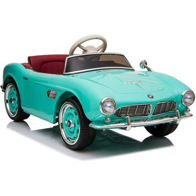 LEAN CARS Auto na Akumulator BMW Retro SX1938 Jasno Niebieskie LEAN CARS Auto na Akumulator BMW Retro SX1938 Jasno Niebieskie