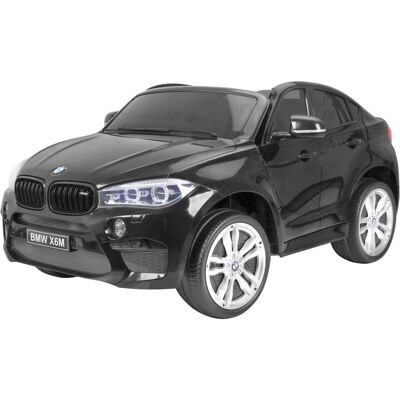 Ramiz, pojazd na akumulator BMW X6M 2 os. XXL Lakierowany Czarny Ramiz, pojazd na akumulator BMW X6M 2 os. XXL Lakierowany Czarny