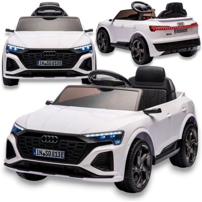 Auto na akumulator dla dzieci AUDI SQ8 Samochód dla dziecka Pojazd Elektryczny, Pilot 2.4G, Światło, Dźwięk, Muzyka, Piankowe koła EVA, Otwierane dr.. Auto na akumulator dla dzieci AUDI SQ8 Samochód dla dziecka Pojazd Elektryczny, Pilot 2.4G, Światło, Dźwięk, Muzyka, Piankowe koła EVA, Otwierane dr..
