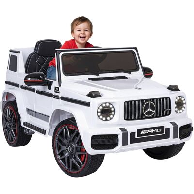 TimeForBaby Auto Na Akumulator Dla Dzieci Samochód Elektryczny Mercedes G63 Amg Skóra TimeForBaby Auto Na Akumulator Dla Dzieci Samochód Elektryczny Mercedes G63 Amg Skóra