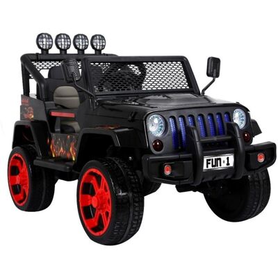 Ramiz, pojazd na akumulator Jeep Raptor DRIFTER Napęd 4X4 Płomienie Ramiz, pojazd na akumulator Jeep Raptor DRIFTER Napęd 4X4 Płomienie