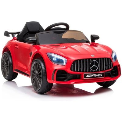 Import LEANToys LEAN Cars, Auto na akumulator Mercedes AMG GT R Czerwony Import LEANToys LEAN Cars, Auto na akumulator Mercedes AMG GT R Czerwony