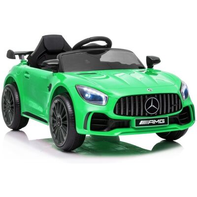 Import LEANToys LEAN Cars, Auto na akumulator Mercedes AMG GT R Zielony Import LEANToys LEAN Cars, Auto na akumulator Mercedes AMG GT R Zielony