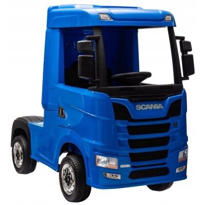 Lean Toys Auto Na Akumulator Scania 500r Hl698 Niebieskie 4x4 Lean Toys Auto Na Akumulator Scania 500r Hl698 Niebieskie 4x4