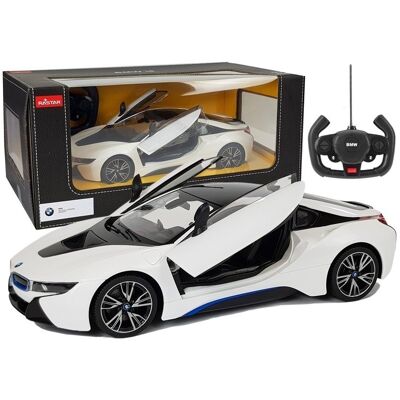 Auto R/C Bmw I8 Rastar 1:14 Biały Drzwi Automatyczne Auto R/C Bmw I8 Rastar 1:14 Biały Drzwi Automatyczne