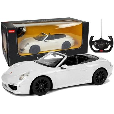 Auto R/C Porsche 911 Carrera S Rastar 1:12 Białe Auto R/C Porsche 911 Carrera S Rastar 1:12 Białe