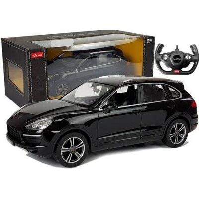 Import LEANToys Auto R/C Porsche Cayenne Turbo Rastar 1:14 Czarne Na Pilota Import LEANToys Auto R/C Porsche Cayenne Turbo Rastar 1:14 Czarne Na Pilota