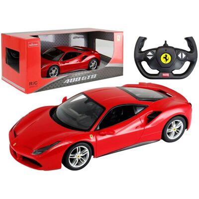 Lean Toys Auto Rastar 1:14 Ferrari 488 Gtb Czerwone Lean Toys Auto Rastar 1:14 Ferrari 488 Gtb Czerwone