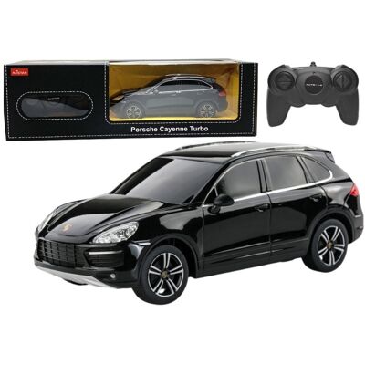 Lean Toys Auto Rc 1:24 Rastar Porsche Cayenne Turbo Czarne Lean Toys Auto Rc 1:24 Rastar Porsche Cayenne Turbo Czarne