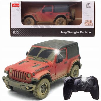Inny producent Auto Rc Jeep Wrangler Rubicon Muddy Version Samochód Na Pilot 1:24 Rastar Inny producent Auto Rc Jeep Wrangler Rubicon Muddy Version Samochód Na Pilot 1:24 Rastar