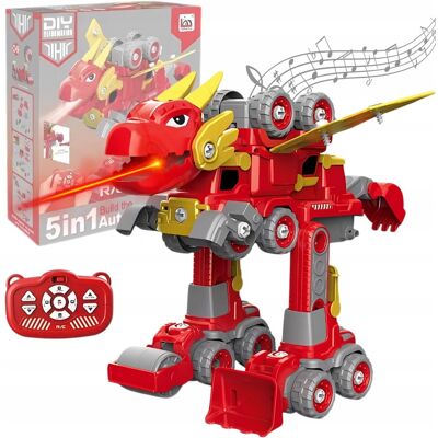 Zakręcony Koszyk AUTO ROBOT RC 5w1 SKŁADANIE ŚWIECĄCY AUTOBOT DZIECI PILOT 5 POJAZDÓW Zakręcony Koszyk AUTO ROBOT RC 5w1 SKŁADANIE ŚWIECĄCY AUTOBOT DZIECI PILOT 5 POJAZDÓW