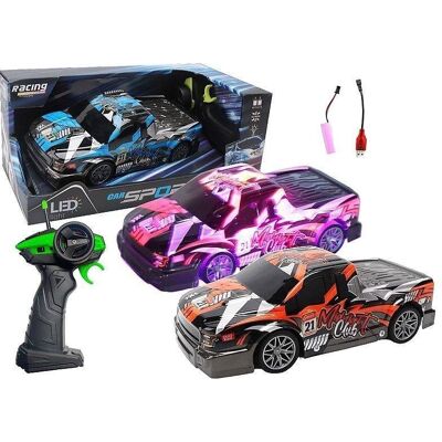 Adar Auto sportowe na radio ze światłem 1:20 MIX Adar Auto sportowe na radio ze światłem 1:20 MIX