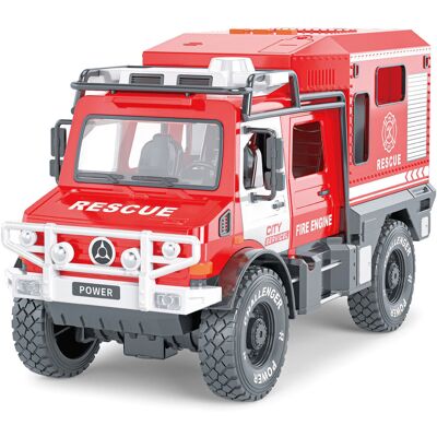 Trifox Auto Strażackie Światło I Dźwięk Zabawka Dla Dzieci Trifox Auto Strażackie Światło I Dźwięk Zabawka Dla Dzieci