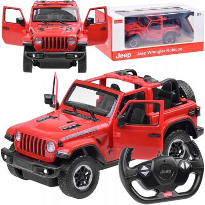 Auto terenowe JEEP RUBICON sterowane RASTAR RC0581 Auto terenowe JEEP RUBICON sterowane RASTAR RC0581