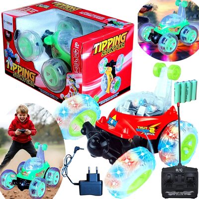 Sapphire AUTO TWISTER SAMOCHÓD ZDALNIE STEROWANY NA PILOT DLA DZIECI AKROBATA LED XL Sapphire AUTO TWISTER SAMOCHÓD ZDALNIE STEROWANY NA PILOT DLA DZIECI AKROBATA LED XL