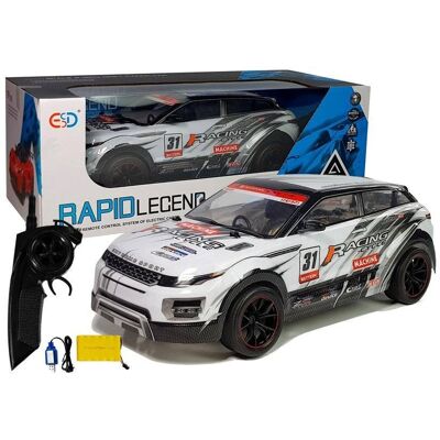 LEANToys Auto Zdalnie Sterowane R/C Terenowe Białe 1:10 LEANToys Auto Zdalnie Sterowane R/C Terenowe Białe 1:10