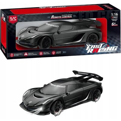 Norimpex Auto Zdalnie Sterowane Sportowe Szybkie Czarny Samochód Na Pilota Norimpex Auto Zdalnie Sterowane Sportowe Szybkie Czarny Samochód Na Pilota