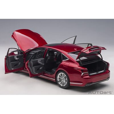 Autoart Lexus Ls 500H 2018 Morello Red Metallic 1:18 78869 Autoart Lexus Ls 500H 2018 Morello Red Metallic 1:18 78869