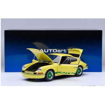 Autoart Porsche 911 Carrera Rs 2.7 Yellow Green 1:18 78033 Autoart Porsche 911 Carrera Rs 2.7 Yellow Green 1:18 78033