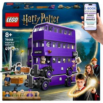Autobus z Hogwartu™ KLOCKI LEGO Harry Potter™ Błędny Rycerz™ -76446 LEGO DLA DZIECI I DOROSŁYCH + EBOOK-2 Autobus z Hogwartu™ KLOCKI LEGO Harry Potter™ Błędny Rycerz™ -76446 LEGO DLA DZIECI I DOROSŁYCH + EBOOK-2