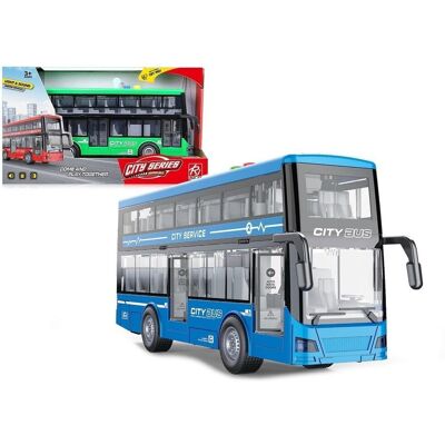 Adar Autobus ze światłem i dźwiękiem napęd na koło MIX Adar Autobus ze światłem i dźwiękiem napęd na koło MIX