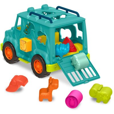 B.Toys Autko Dla Dziecka Sorter Ciężarówka Ratunkowa Dla Zwierząt B.Toys Autko Dla Dziecka Sorter Ciężarówka Ratunkowa Dla Zwierząt
