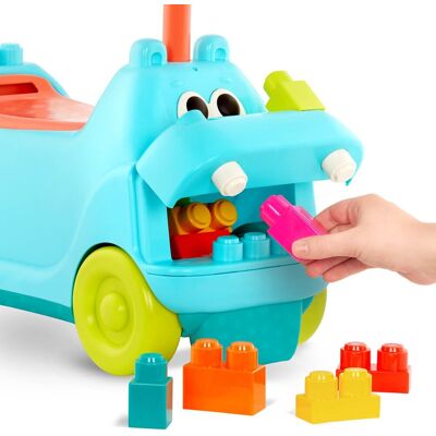 B.Toys Jeździk Dla Dzieci Hipcio Z Klockami B.Toys Jeździk Dla Dzieci Hipcio Z Klockami