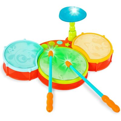 B.toys Little Beats – interaktywny zestaw perkusyjny B.toys Little Beats – interaktywny zestaw perkusyjny